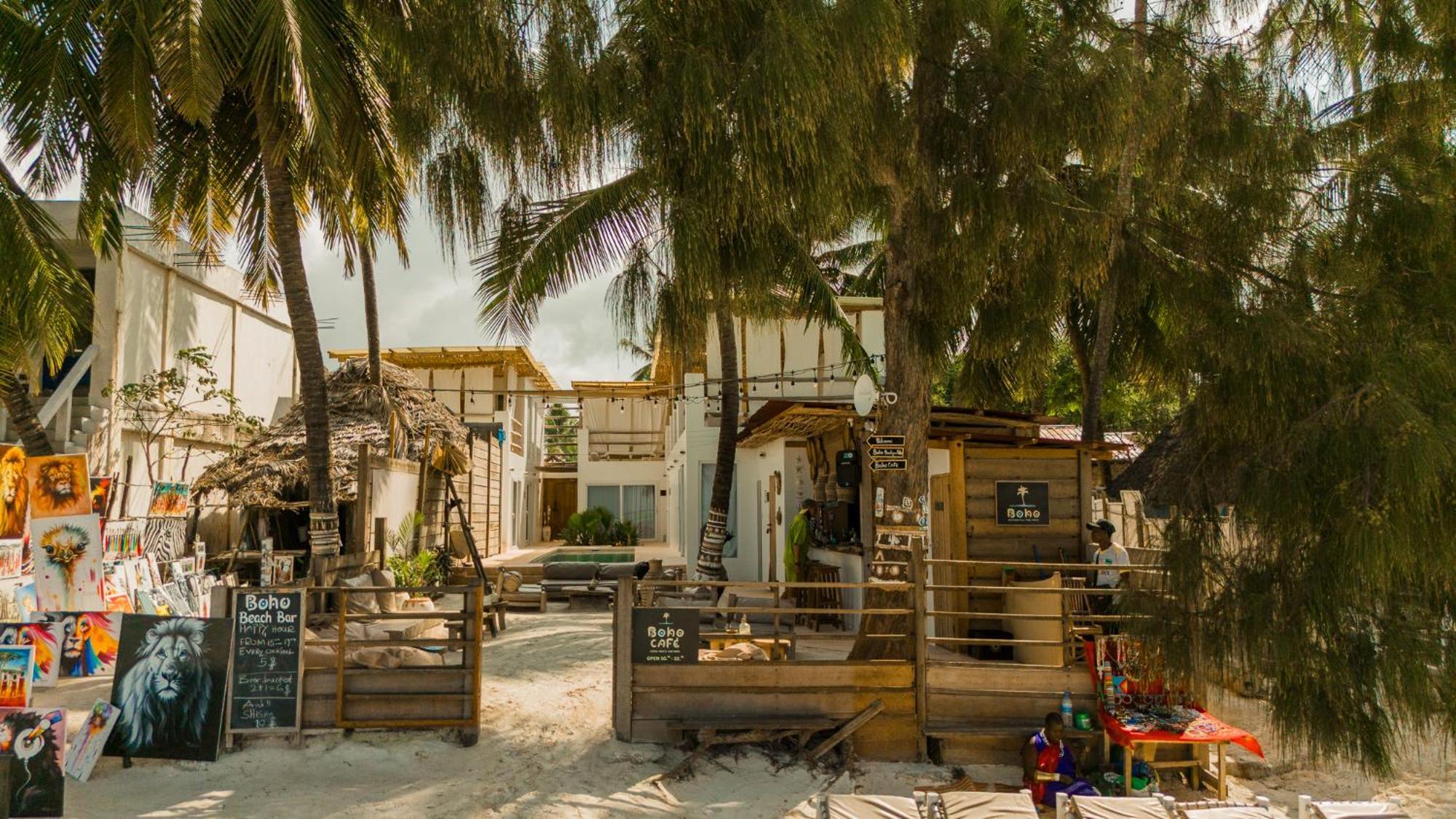 Boho Boutique Hotel - Beachfront , Adults Only , Private Pool Kiwengwa  ภายนอก รูปภาพ